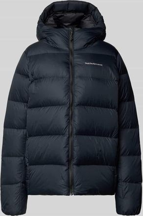 Peak Performance Steppjacke mit Label-Stitching Modell FROST DOWN in Black, Größe XL
