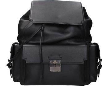 Pineider Herens Leren tassen en rugzakken zwart