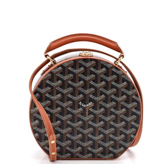 Goyard Alto Hatbox Bag Coated Canvas