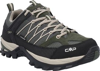 F.lli Campagnolo Wanderschuh CMP RIGEL LOW TREKKING SHOES WP, Herren, Gr. 40, pine, corda, Leder, Synthetik, Schuhe Wanderschuh, wasserdicht