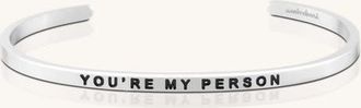 Mantra Youre My Person bracelet in Outside - Silver at Nordstrom