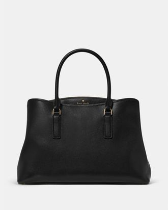 Kate Spade New York Womens Thompson Street Satchel Bag - Black - One Size