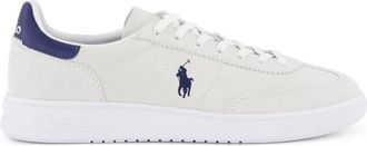 Polo Ralph Lauren Witte Sneakers - Heren - Sneakers - Wit - 44 EU - Schoenen
