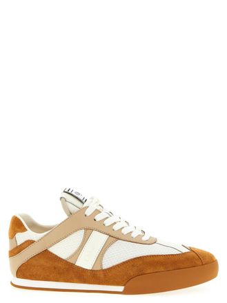 Chlo&eacute; Rusted Brown Lace Up Sneakers