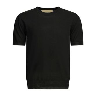 Valentino Truien & Vesten, Heren, Zwart, XL, Wol, Korte gebreide trui