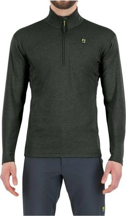 Karpos Diepe Diepten Half Zip Pullover - Heren - Coltruien - Groen - XL - Truien & Vesten