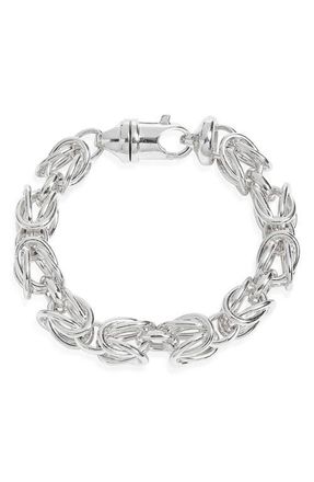 Toteme Byzantine Chain Bracelet in Silver at Nordstrom, Size 5.75 In