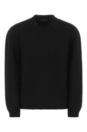 Prada Black Wool Sweater