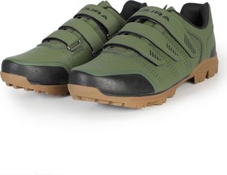 Endura Mens Hummvee Xc Clipless Shoes in Olive Green - Size UK 10.5