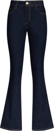 Liu Jo Jeans bootcut con cintura - Dames - Bootcut Jeans - Blauw - W24 - Denim - Jeans