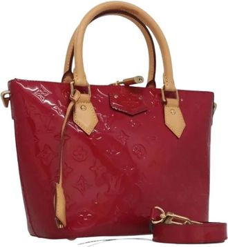 Louis Vuitton Pre-owned Leren Handtas - Dames - Vintage Handtas - Rood - ONE Size - Leer - Vintage