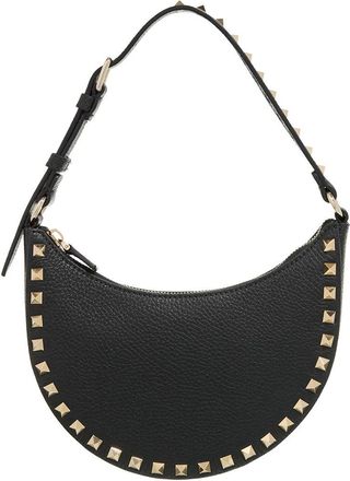 Valentino Garavani Hobo Bags - Rockstud Hobo Bag - black - Hobo Bags for ladies