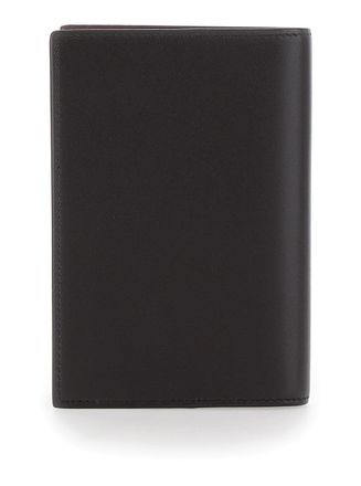Saint Laurent Mens Leather Document Holder Brown Accessory