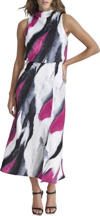 DKNY Dkny Drapey Midi Dress