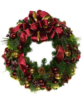 Creative Displays Inc. Evergreen Wreath Floral Arrangement