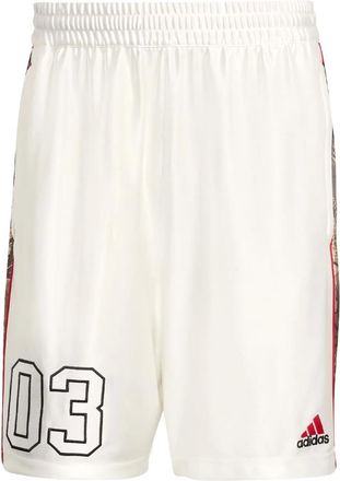 adidas Shorts con stampa camouflage - Bianco