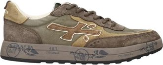 Premiata Var 8463 Su&egrave;de Sneakers - Heren - Sneakers - Groen - 44 EU - Su&egrave;de - Schoenen