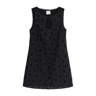 Poss&eacute; Party Dresses, female, Black, Size: L Salma Openwork Dress