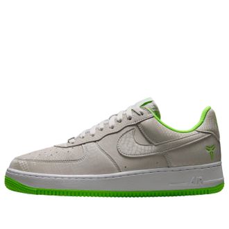Nike Kobe Air Force 1 Low Bust Grey Electric Green IB0018-006