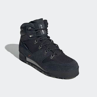 ADIDAS TERREX Winterboots ADIDAS TERREX TERREX SNOWPITCH COLD.RDY, Herren, Gr. 42, schwarz (core schwarz, core schwarz, semi impact orange), Synthetik, Textil, Schu