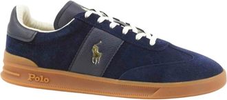 Ralph Lauren Sneakers - Heren - Sneakers - Blauw - 41 EU - Leer - Schoenen