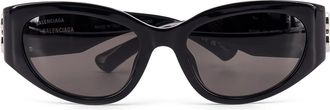 Balenciaga Acetate Sunglasses With Lateral Logo