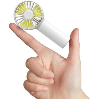 OEM Mini Ventilador Port&aacute;til A Pilas, 2000 Mah, Tres Velocidades, Silencioso, Para Uso Interior Y Exterior - Crezuo
