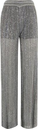 Missoni Dames, Broeken, Grijs, Maat: XS