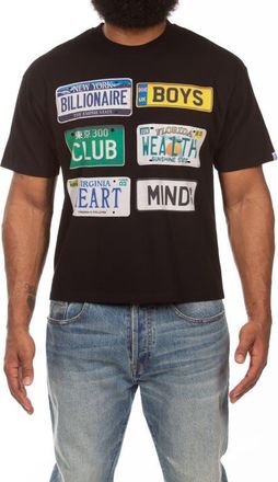 Billionaire Boys Club Plates Graphic T-Shirt in Black at Nordstrom, Size Xx-Large