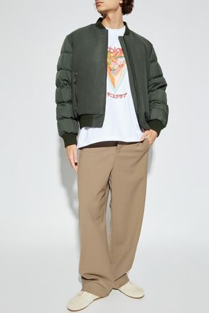 Casablanca T-shirt With Print, Mens, White