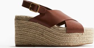 H&M Espadrilles mit Keilabsatz - Orange