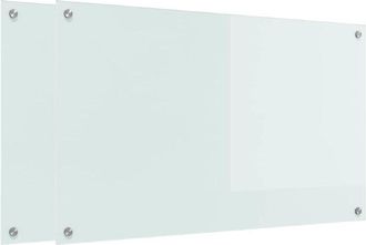 vidaXL Salpicadero De Cocina 2 Pcs 100 X 60 Cm Vidrio Templado Vidaxl