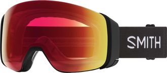 Smith 4D MAG 184mm Snow Goggles in Black /Chromapop Everyday Red at Nordstrom