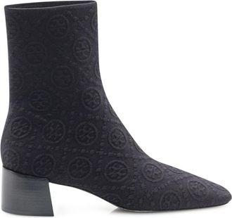 Tory Burch Black Logo Boots
