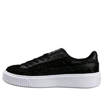 Puma (WMNS) PUMA Basket Platform FO Black 364091-02