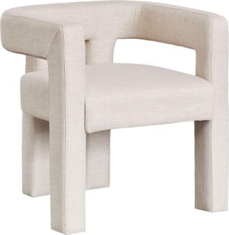 Sklum Sklum - Sedia da pranzo imbottita Liara con braccioli