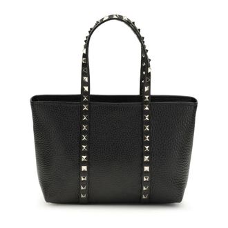 Valentino Handbags, female, Black, Size: ONE SIZE Rockstud Tote
