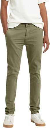 Levi's Slim-fit Broeken - Heren - Slim Fit Broeken - Groen - W36 L32 - Leer - Broeken