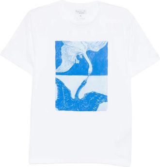 agnès b. x Brendan Lynch Le Mixte T-shirt - men - Cotton - L - White