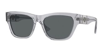 Versace VE4457 543287 Mens Sunglasses Grey Size 55