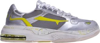 Premiata Sneakers - Dames - Sneakers - Grijs - 37 EU - Leer - Schoenen