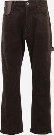 Junya Watanabe Brown Ribbed Trouser