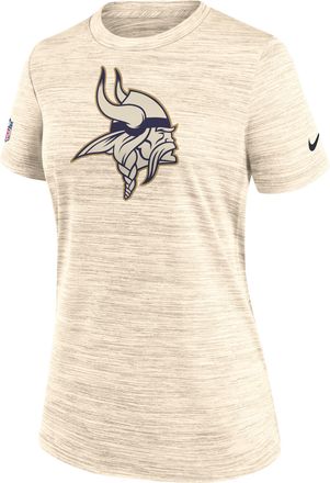 Nike Minnesota Vikings Rivalries Collection Sideline Velocity Nike Womens Dri-FIT NFL T-Shirt in Brown | 03EY15A9M-B3C