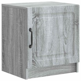 vidaXL Armario De Noche Gris Sonoma 43 X 34,5 X 47 Cm Vidaxl