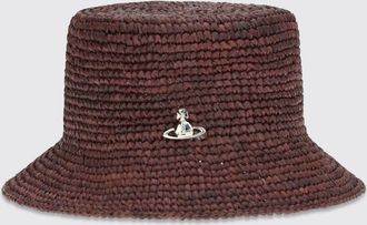 Vivienne Westwood Cappello Orb in paglia