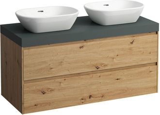 Laufen Laufen Lani Encimera De Lavabo Gris Tr&aacute;fico Incl. Mueble Bajo