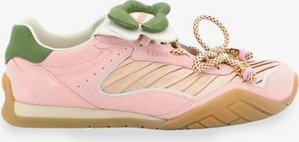 Fendi Sneakers Fendi Wave Pulse in suede con inserti in satin - FENDI - gender_Woman