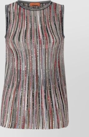 Missoni striped sleeveless tank top