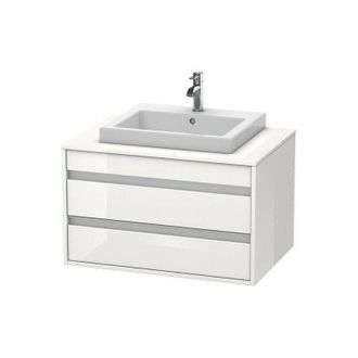 Duravit Duravit - Ketho Mueble Bajo Encimera 6754, 2 Cajones, 800mm, Para