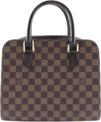 Louis Vuitton Pre-owned Handbags, female, Brown, Size: ONE SIZE Pre-owned Fabric Handbag